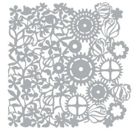 Delavi crafts - 21x21cm - Mask stencil - 470.806.062