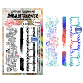 AALL & Create - TP-1335 - A6 Stamp Sets - Circles & Strokes