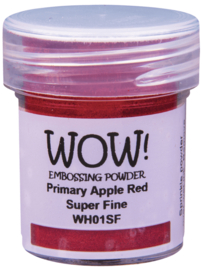 Wow! - WH01SF - Embossing Powder - Super Fine - Primary - Apple Red