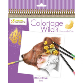 Coloriage wild 4- Emmanuelle Colin - Kleurboek