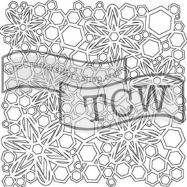 TCW 6x6 TCW560s Hex Flowers