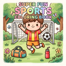 Findit Color - Coloring Book - Ultimate Sports - FITCCB10006