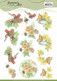 3D Knipvel - Jeanine's Art - Butterfly - CD11534