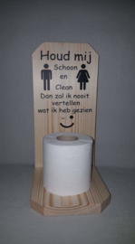 Houd mij schoon en clean