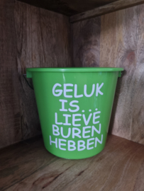 Geluk is lieve buren hebben