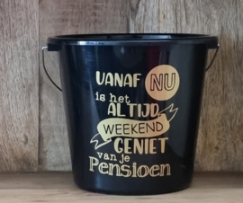 Vanaf nu is het altijd weekend  pensioen
