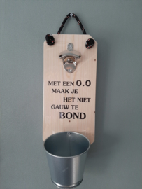 Met een 0.0 maak je het niet gauw te bond