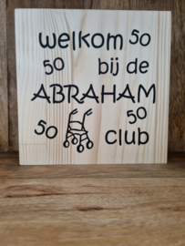 Welkom bij de abraham club