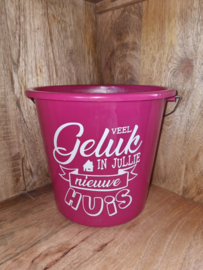 Geluk in jullie nieuwe huis