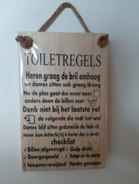 Toilet regels 1
