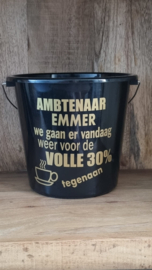 Ambtenaar emmer