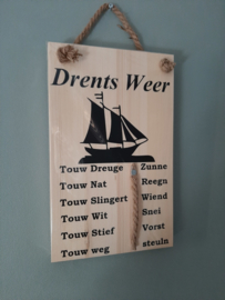 Weerbericht schip