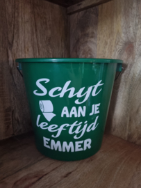 Schijt aan je leeftijd emmer