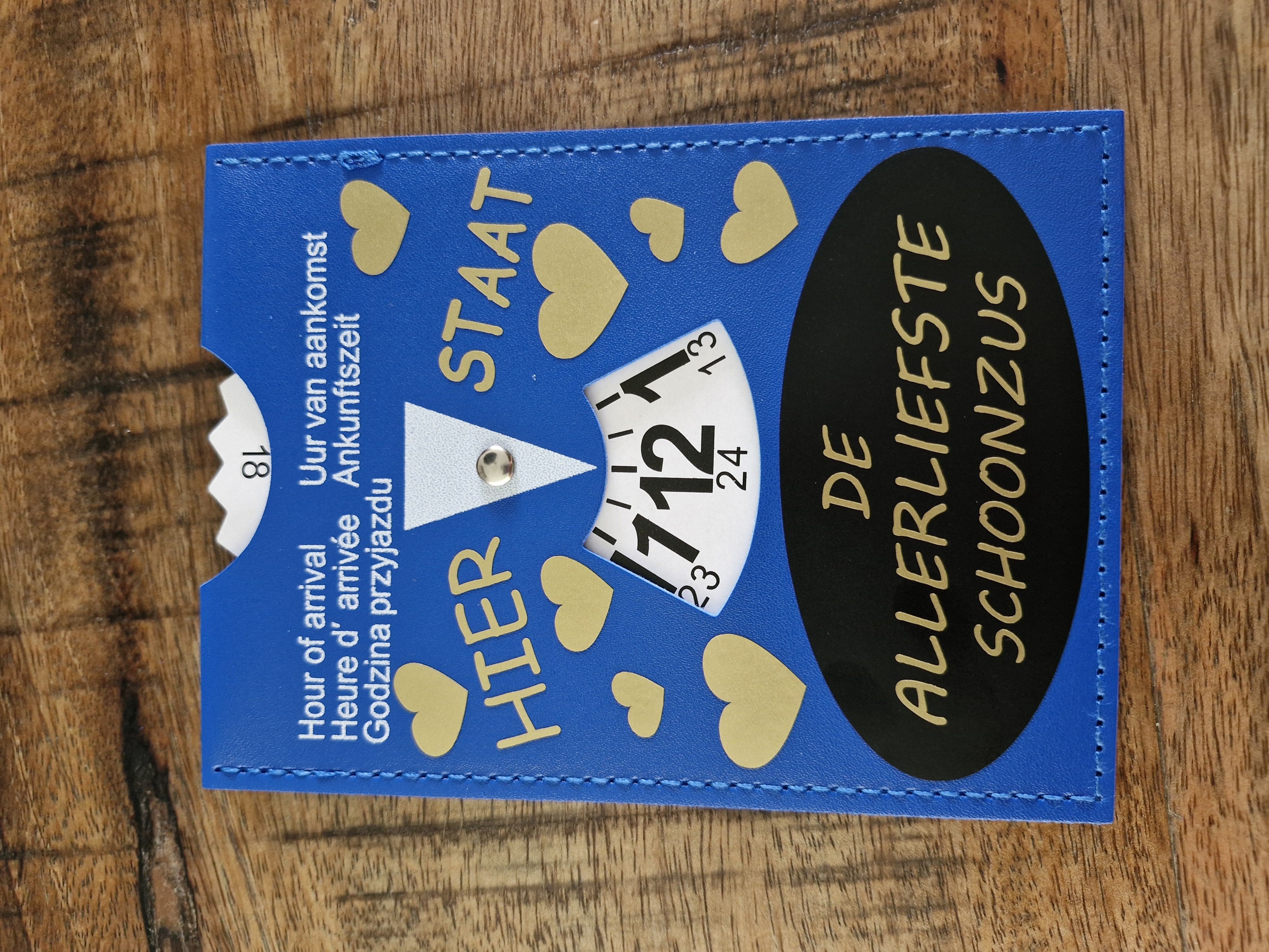 Hier staat De allerliefste  Schoonzus