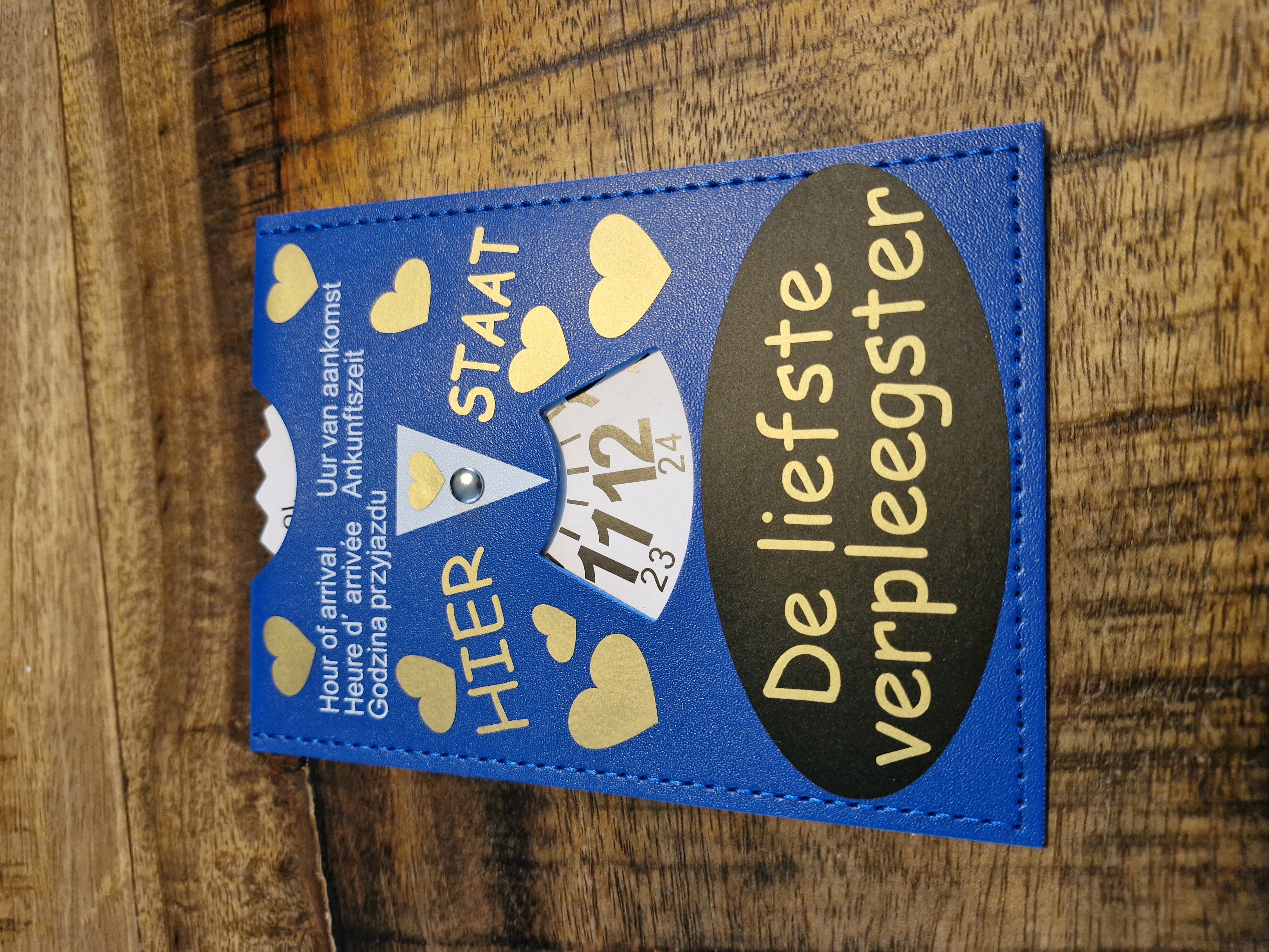 Hier staat de liefste verpleegster