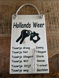 Weerbericht sleutels