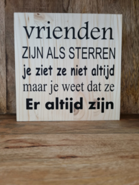 Vrienden zijn als sterren