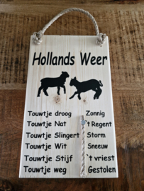 Weerbericht schaapjes