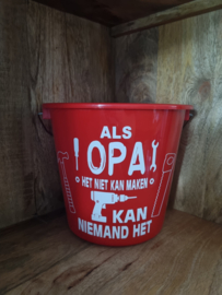 Als opa het niet kan maken kan niemand het