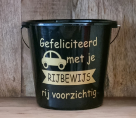 Gefeliciteerd met je rijbewijs