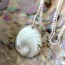 Zilveren Ketting Oog van Sint Lucia