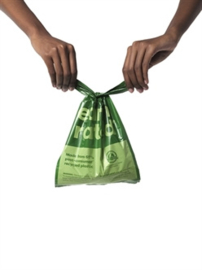 EARTH RATED POEPZAKJES MET HANDVATEN GEURLOOS GERECYCLED 120 ST