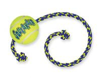 KONG Air Squeaker Bal Met Touw