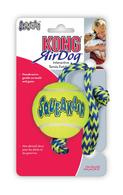 KONG Air Squeaker Bal Met Touw