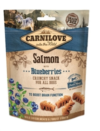 Carnilove crunchy snack zalm/blauwe bes 200 gram