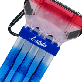 L-Style Case Tri Colour Blue Hawaii