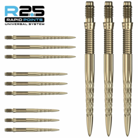 Mission R2.5 Rapid Dart Punten Goud DSX