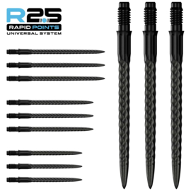 Mission R2.5 Rapid Dart Punten Zwart RVX