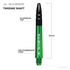 Mission Sabre Green Black Top