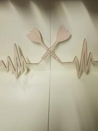Heartbeat Darts (Hout)