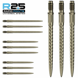 Mission R2.5 Rapid Dart Punten Goud RVX