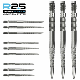 Mission R2.5 Rapid Dart Punten Zilver DSX