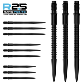 Mission R2.5 Rapid Dart Punten Zwart GV1