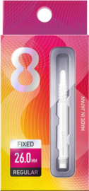 8 Flight Shaft White