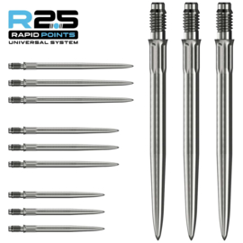 Mission R2.5 Rapid Dart Punten Zilver SM1