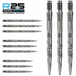 Mission R2.5 Rapid Dart Punten Zilver SGV