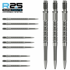 Mission R2.5 Rapid Dart Punten Zilver GV2