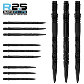 Mission R2.5 Rapid Dart Punten Zwart SGV