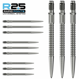 Mission R2.5 Rapid Dart Punten Zilver GV1