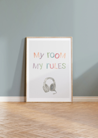 A3 My room my rules koptelefoon