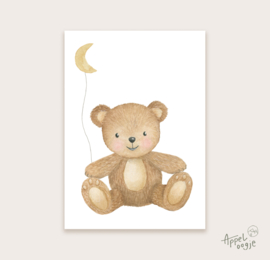 Ansichtkaart teddybeer