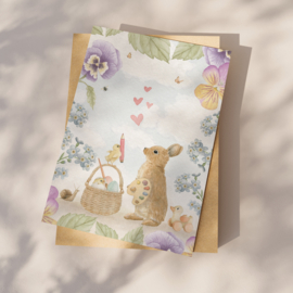 Ansichtkaart "lovely spring"