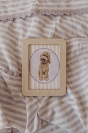 Ansichtkaart labradoodle