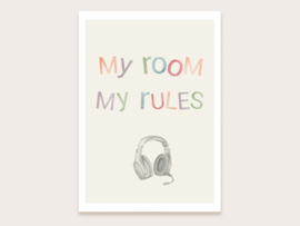 A3 My room my rules koptelefoon