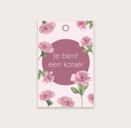 minikaartje "Je bent een kanjer"