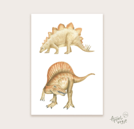 Ansichtkaart dino's